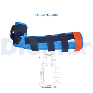 Ferula Semirrigida P-Splint Pierna Mediana